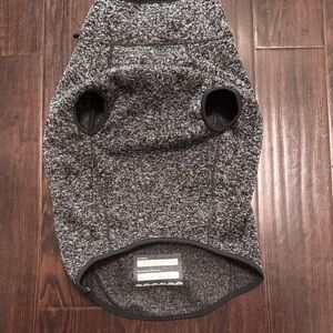 Arcadia Trail Heather Gray dog Sweater fleece
